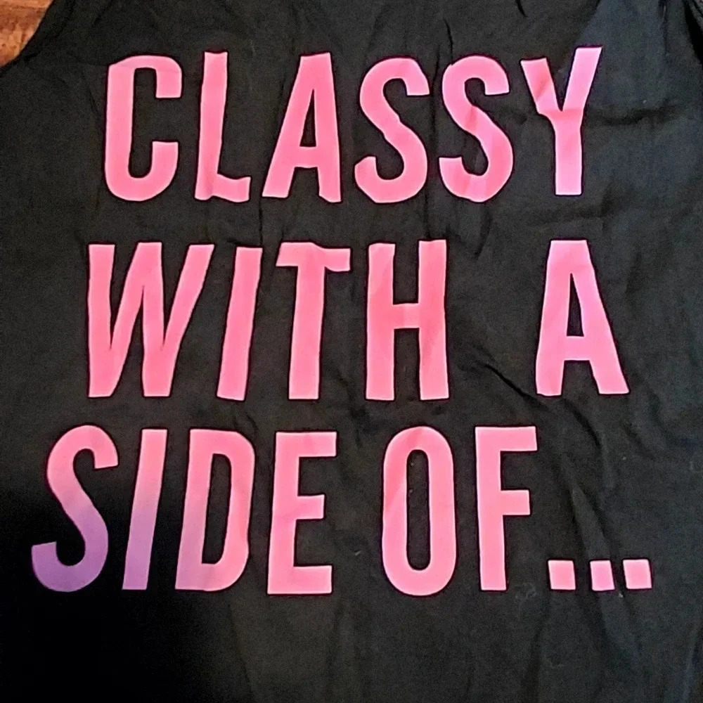 Classy with a side of sassy Mommy and Me Tank Tops-NWT - Picture 3 of 10